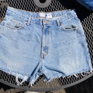 Calvin Klein Jean Cut Off Shorts sz 34 (men)